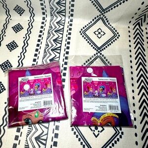 2 -2017 Shimmer‎ and Shine Plastic Table Cover, 54" x 96" New in plastic